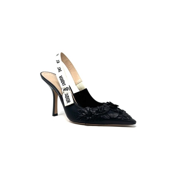 Christian Dior J’Adior Floral Lambskin Slingback Pumps US 9 / EU 39 – Rare Print - Picture 2 of 16